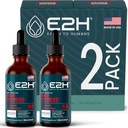 E2H Red Banded Polypore Extract - Paddestoel Supplement Formule voor Immune Support, Digestieve Gezondheid, Energie en Natuurlijke Immuniteit Boost (2 flessen)
