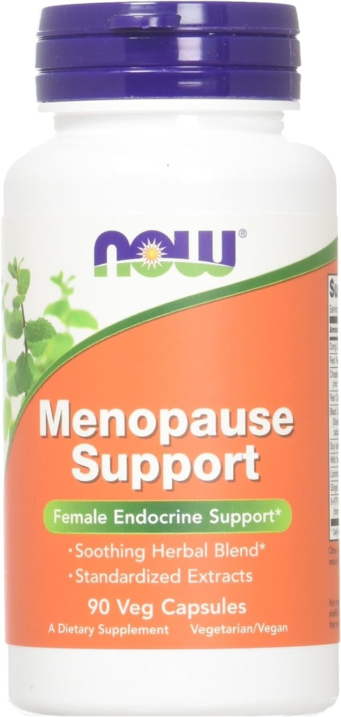2 Flessen van nu Foods Menopauze Ondersteuning, 90 caps