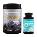 BioEmblem Magnesium Glycineer met Zink en Creatine Monohydraat Poeder