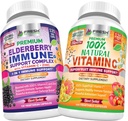 Vlierbessen Immune Ondersteuning en natuurlijke vitamine C - Bundel