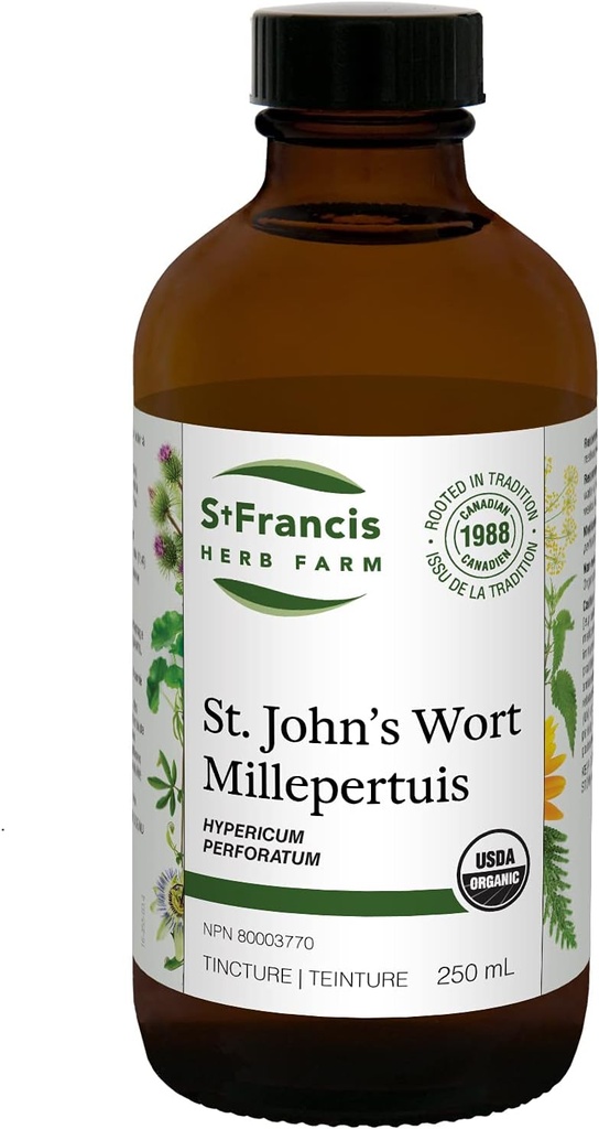 St. Francis Herb Farm St. John's Wort Herbal Tinctuur Liquid 