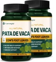 Cow's Foot Leaves Capsules Supplement - Berberine met Ceylon Cinnamon Capsules Advanced Formula - Alle natuurlijke plantaardige gezondheid ondersteuning met Wereke Extract. Aantal