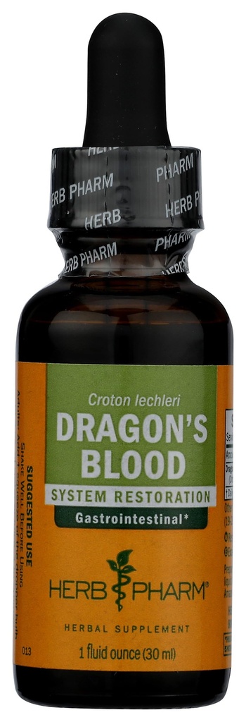 Herb Pharm Dragon's Blood Liquid Tree Sap voor Digestieve Ondersteuning - 1 Ounce (DDRAG01)