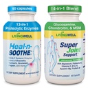 HEAL-N-SOOTHE en Super Gezamenlijke Ondersteuning - Natuurlijke gezamenlijke Supplementen