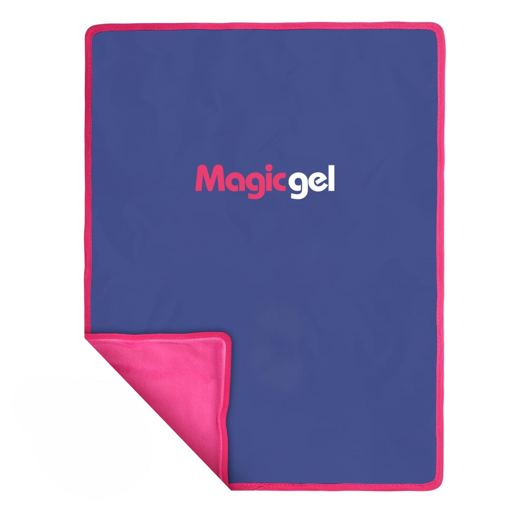 Magic Gel Ice Packs for Injuries Herbruikbaar (15" x 11") - Large Ice Pack - Flexible Cold Cooling Pad - Gel Pack for Shoulder, Back, Hip, Knie, Leg, Lower Back