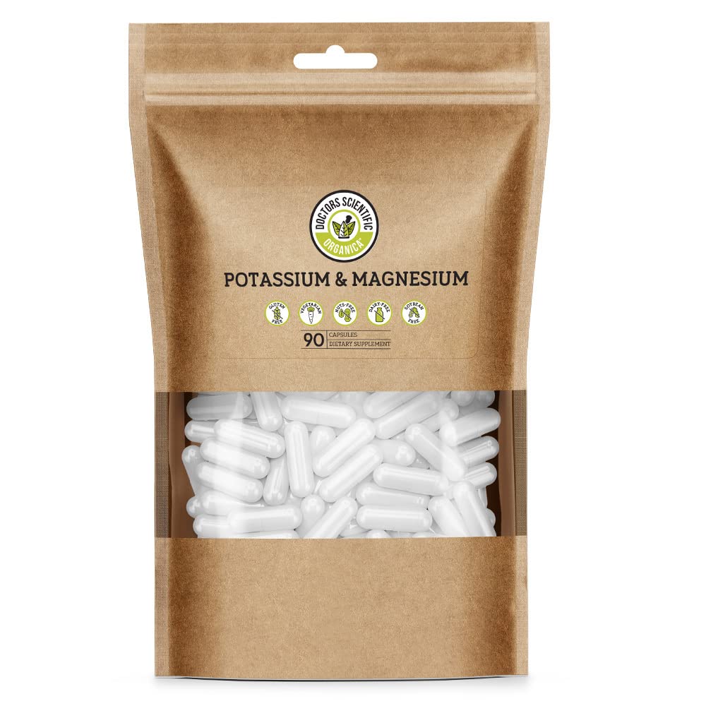 DSO Kalium Magnesium Supplement - 90 Telling - Doctor Designed High Absorptie Magnesium Kalium Supplement 