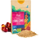 Andes Camu Camu Fruitpoeder (Myrciaria dubia) - Rijk aan vitamine C & Ascorbinezuur - Immunostimulant & Mainten Brain Activity - Niet genetisch gemodificeerde organismen, veganistisch