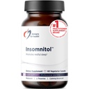 Designs for Health Insomnitol Capsules - Slaaphulp voor volwassenen met Melatonine, L-Theanine + 5-HTP - Kalmerende Kruiden Valeriaan, Lemon Balm + Passiebloem - Vegan + Non-GMO Slaapsupplement (60 capsules)
