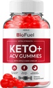 Bio Fuel Keto ACV Gummies - Geavanceerde Formule BioFuel Keto Plus ACV Gummies Apple Cider Vinegar Bio Fuel ACV, Weight Management Gummies Dieetsupplement Beoordelingen Mannen Vrouwen (60 Gummies)