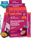 KEY NUTRIËNTEN Multivitamine Elektrolyten Poederverpakkingen - Heerlijke Passie Fruit 40 Pack Hydration Packets - Travel Hydration Powder - No Sugar, No Calories, Gluten Free - Made in USA