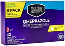berkley jessen Omeprazol 20 mg Vertraagde Release Tablets - Heartburn Medicine-Acid Reducer Pillen - Treats Frequent Heartburn - 3 x 14 dagen Cursussen, 42 tel Totaal (Pack of 1)
