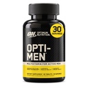 Optimale Voeding Opti-Men, Vitamine C, Zink en Vitamine D, E, B12 voor Immune Support Heren Dagelijks Multivitamine Supplement, 90 Tellen (Verpakking mei Vary)
