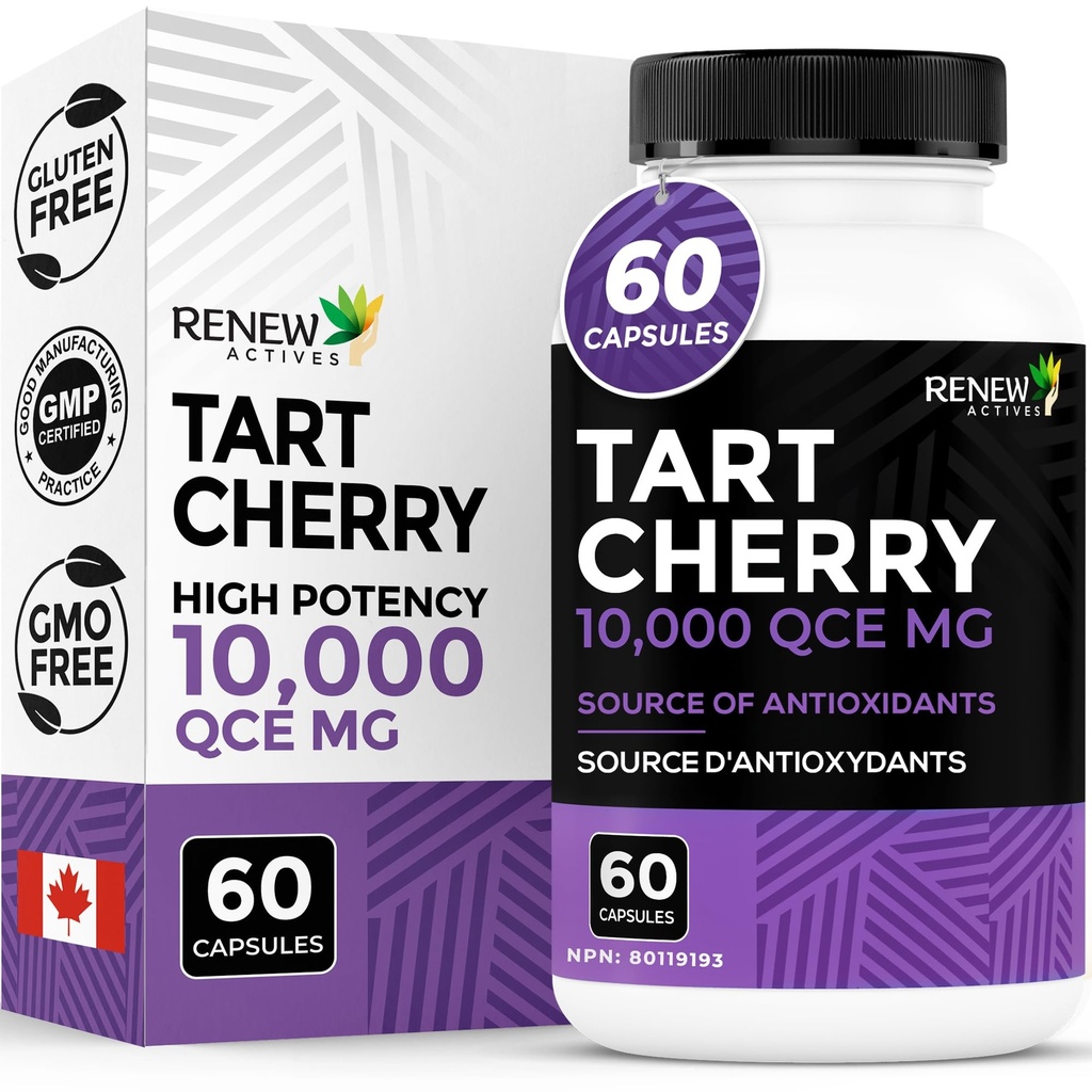 Renew Actives Tart Cherry Extra 500mg per 2 Capsules 