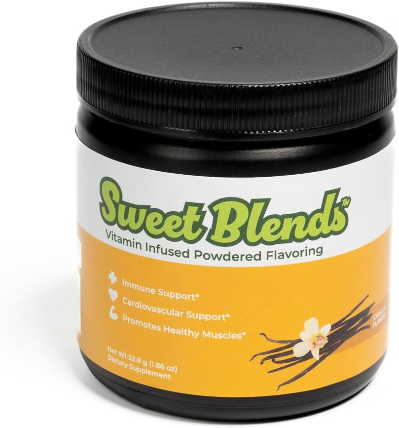 Proteïnesmaak - Vanillepoedersmaak voor eiwitshake met dagelijkse multi-vitamine-20 Servings-Enhance Flavor & Customize proteïneshake