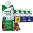Zorg ervoor dat plantaardige eiwit voeding Shakes met 20g Fava Bean & Pea Protein, Vanille & chocolade smaken, Pack van 12, 11 Fl Oz