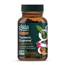 Gaia Herbs Kurkuma Supreme Joint Health - Joint Support Supplement - met Quercetin, Black Pepper, Boswellia, Ginger Root, Curcuminoids, & More - 60 Liquid Phyto-Capsules (15-Day Supply)