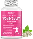 Multivitamine voor vrouwen met 39 belangrijke voedingsstoffen, essentiële vitamines, mineralen, geile geit onkruid, Maca, Wild Yam, Rode klaver, Cranberry, Arginine, Herbal Supplement 