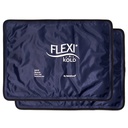 2 FlexiKold Gel Ice Packs (Standaard Groot: 10.5" x 14.5") - Herbruikbare koude Pack voor letsels, voor rugpijn verlichting, Migraine Relief Pad, Na Chirurgie, Postpartum, Hoofdpijn, Schouder - 6300-KOLD 2PK
