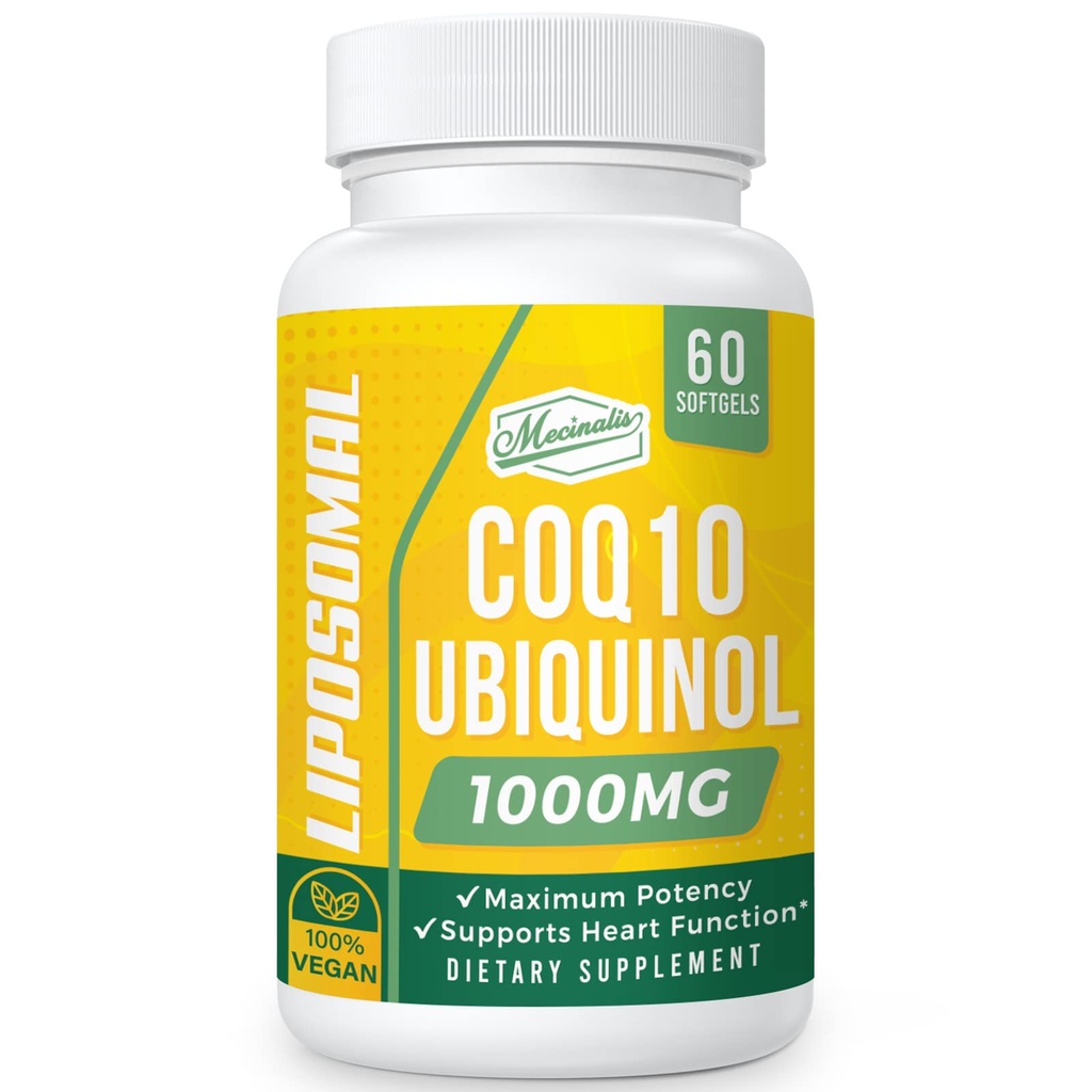 1000mg Liposomale CoQ10 Softgels 