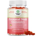 Vegan Prenatale Gummies voor vrouwen - Gummy Prenatale Vitaminen voor vrouwen met Iron Folic Acid en Superfruit Blend - Kauwbare Vitaminen Gummy Formula (Pineapple Mango) Trial Size