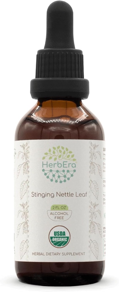 HerbEra Stingling Nettle Leaf B60 USDA Organic Tinctuur 