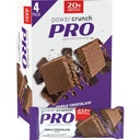 Power Crunch PRO Protein Wafer Bars, High Protein Snacks met heerlijke smaak, Triple Chocolate, 2.0 Ounce (4 Tellen)