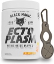 Black Magic Ecto Plasm - Sherbet Pop - Handgemaakte pomp Igniter, verhoogde hydratatie en bloedvat (400g, 20 scoops) met Enbanc Health Keychain