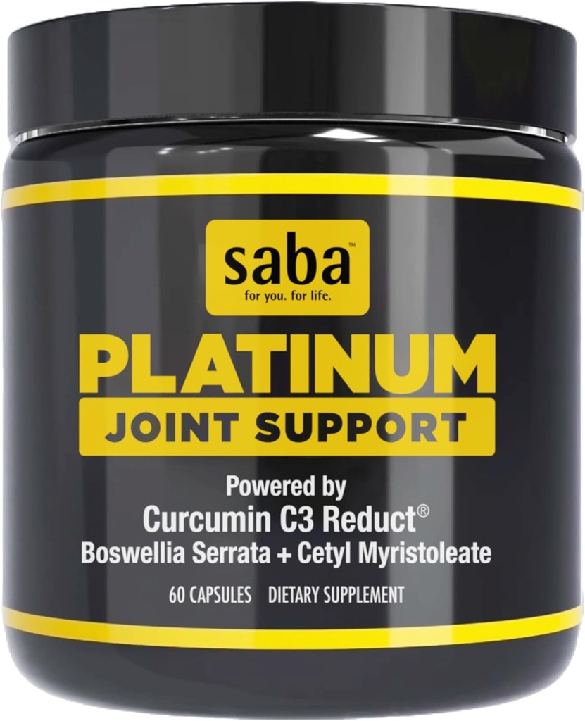 Saba Platinum: Joint Support - Fast-Active en krachtige Formula 60 capsules