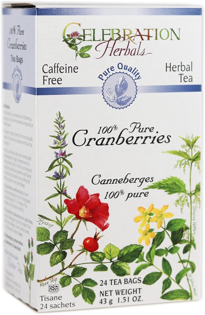 CELEBRATIE HERBALS Veenbessen Pure Quality 24, Count, Pack of 1