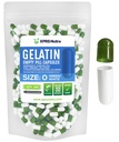 XPRS Nutra Size 0 Empty Capsules - 100 Count Empty Gelatin Capsules - Pills DIY Capsule Filling - Pure Bovine Pill Gel Caps for Do-It-Yourself Supplements (Green/White)