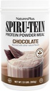 NaturesPlus SPIRU-TEIN, Chocolate - 2,1 lb, Pack of 2 - Plant-based Proteine Shake - Non-GMO, Vegetarisch, Glutenvrij - 68 Totaal porties