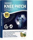 Kniepijn verlichting Patch 40 Count- voor knie, nek, schouder, rug en bot-on-bone Hot Patch, 8 uur van langdurige Joint Pain Relief