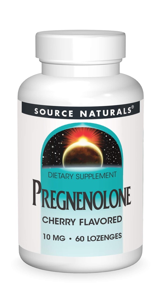 Bron Naturals Pregnenolone, 10mg - 60 Cherry Lozen