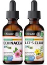 BIO Krauter Echinacea Tinctuur 2 Fl. Oz. & Cat's Claw Tinctuur 2 Fl. Oz.