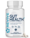 Revive MD Gut Health Supplements for Men & Women - Daily Gut Repair & Digestive Health Support Formula with Thyme, Oregano & Milk Thistle - Vegan-Friendly, Gluten-Free - 60 Vegetarische Capsules
