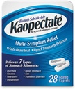 Kaopectate Multi-Symptoom Anti-Diarree & Gestoorde Maag Relever, 28 Capletten, Wit
