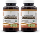 Bladerwrack 120 Capsules(2 st.), 1000 mg, USDA Biologische Bladderwrack (Fucus Vesiculosus) Gedroogde Plant (2x120 capsules)