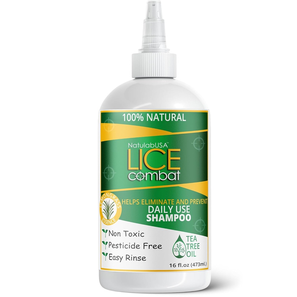 Lice Shampoo Helpt Elimineren Lice, Super Lice & Nits 