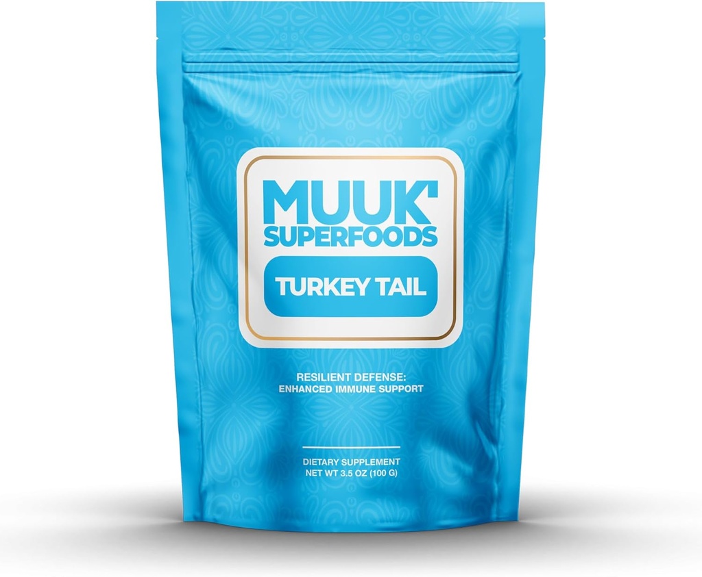 MUUK' SUPERFOODS Organic Turkey Tail Mushroom Powder