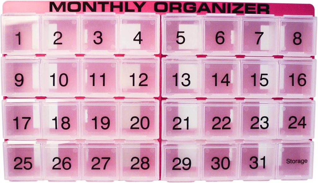 31 Dag Pillen Organisator 