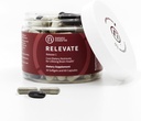 RELEVATE Brain Health Supplement; Geheugen, Focus, Energie, Slaap, Ogen & Gezond Veroudering; Doctor Geformuleerd; Quercetin, Luteïne, Magnesium Glycinate, Omega 3 DHA EPA, Vitamine B12, B3, D3