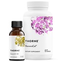 THORNE - Cellular Support Bundle - Vitamine D + K2 Vloeistof en ResveraCel - Ondersteuning gezonde botten, spieren en veroudering