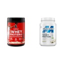 Six Star Elite 100% Wei Proteïne Plus Vanille Cream 1,8lbs en MuscleTech Grass Fed Wei Proteïne Poeder Vanille 20g Proteïne 1,8lbs