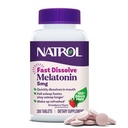 Natrol Melatonine 5mg snel oplossen tabletten, slaapondersteuning supplementen voor volwassenen, aardbeien smaak, 200 tabletten, tot 200 dagen aanbod