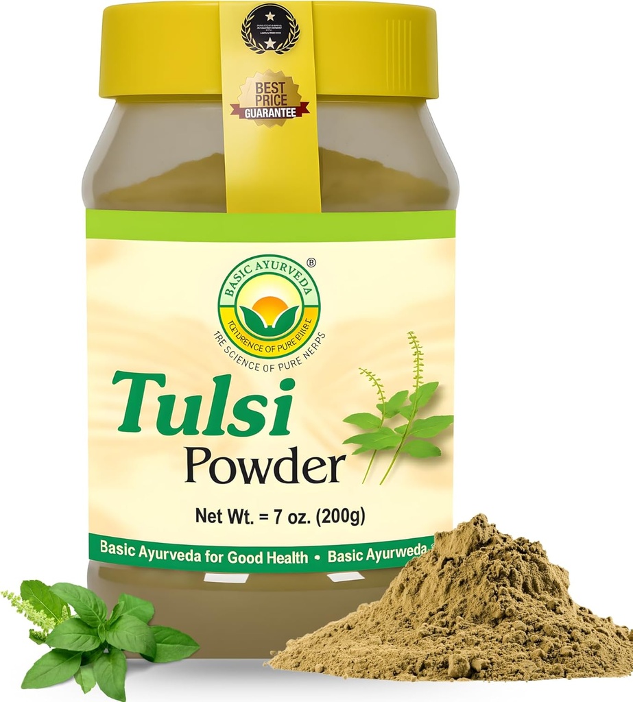 BASIC AYURVEDA Tulsi Poeder 