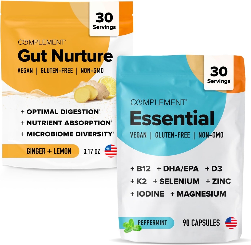 Complement Gut Nurture & Essential Multivitamine Bundle 