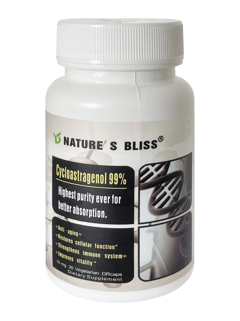 Nature'sbliss Cycloastragenol Supplement, 10 mg per Serveermiddel 