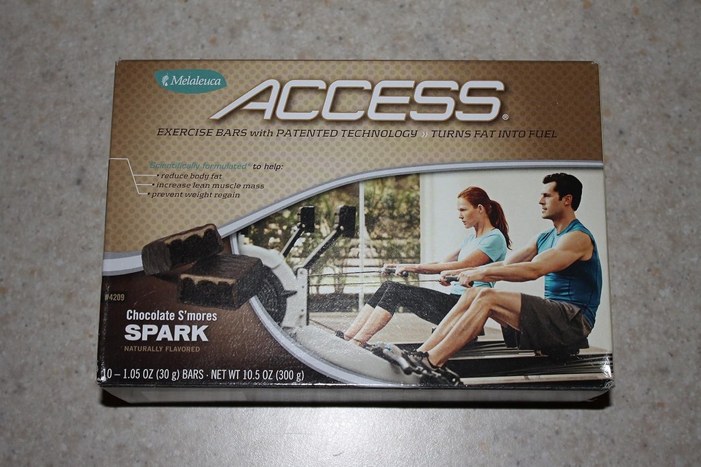 Melaleuca Access Oefening Bars-Chocolate S'mores Spark