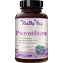 150mg Pterostilbene Supplement - Once Daily Antioxidant Supplement for Healthy Aging Immune Heart Skin and Brain Support - Naturally Afgeleide Niet-GMO & Made in The USA (180 Servings)