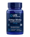 Life Extension Ginkgo Biloba Certified ExtractTM, 120 mg, helpt bij het behouden van geheugen en cognitie, Glutenvrije, niet-GMO, vegetarisch, 365 capsules